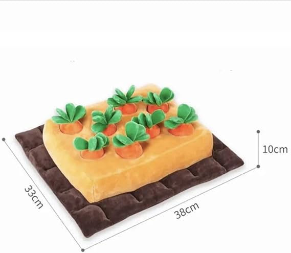 Amazon にんじん畑 ノーズワークマット ベビー ペット知育玩具 にんじん収穫 にんじん狩 ノーブランド品 噛むおもちゃ 通販