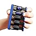 Finger Master Hand Exerciser - Best Hand & Finger Strengthener For Grip & Finger Strengthening, Guitar Practice, Rock Climbing Training And Trigger Finger Training - Blue
