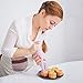 56 PCS Stainless Steel Icing Tips Pastry Tool for All Cakes, Lava Cakes and Cupcakes Decorations, Hinged Storage Box Included