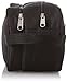 Everest Dual Compartment Toiletry Bag, Black, One Size
