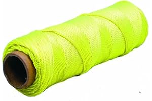 Bon 81-197 250-Feet Mason's Twisted Nylon Line, Neon Yellow