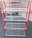 Compact Shoe Organizer Rack-Ladies or Kids Shoe Racks for Closet or Entryway-Smart Metal Closet Shoe Racks with Shelves 12 Pair Kids Ladies Shoes (no plastic)-Light Easy to Assemble