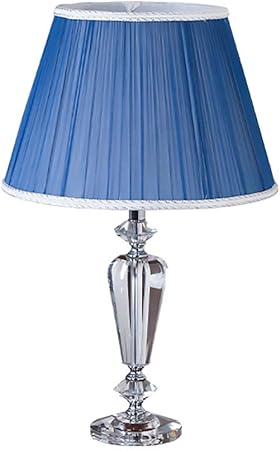 blue crystal table lamps