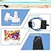 POKONBOY Water Balloon Launcher with 500 Water Balloons , 500 Yards Water Balloon Slingshot / Cannon / Launcher with 2 Refill Kits Fight Pool Party Toy, 3 Person Giant Angry Birds Summer Beach Games