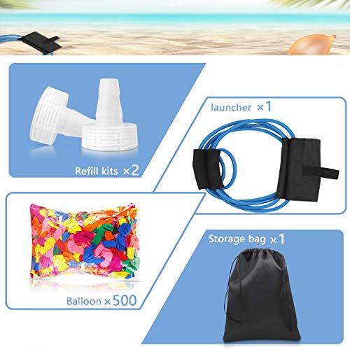 6 POKONBOY+Balloon+Launcher+Balloons+Slingshot