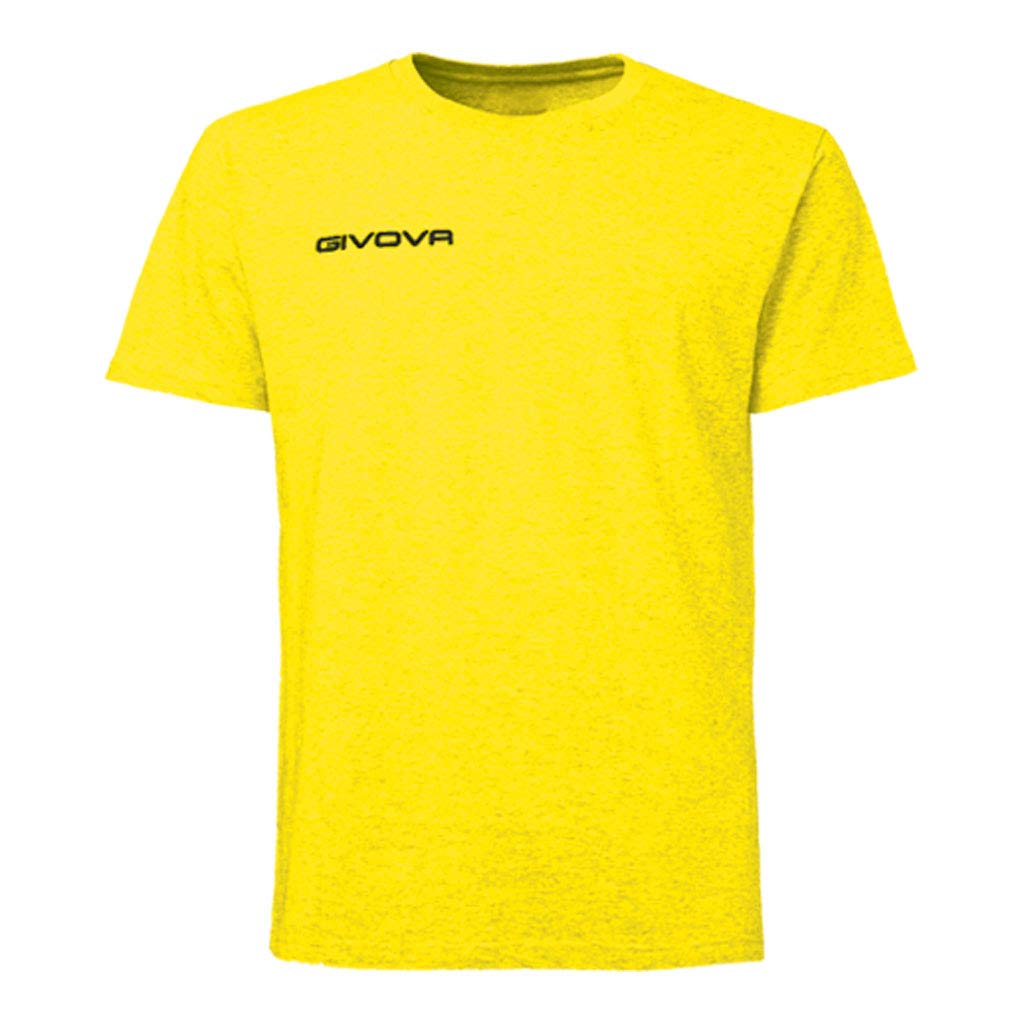Givova FRESH COTTON T-SHIRT YELLOW Size 3XS