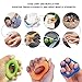 Helonge Finger Stretcher Exerciser, 6 Level Resistance, Hand Finger Grips Extensor Strengthening Training for Arthritis, Strokes, Piano, Guitar, Rock Climbing, Violin, Cello, Physical Therapy