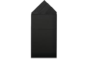 Gsyziux Pocket Squares Prefolded for Suit Jacket Satin Handkerchiefs for Men Wedding Business Formal Accessories