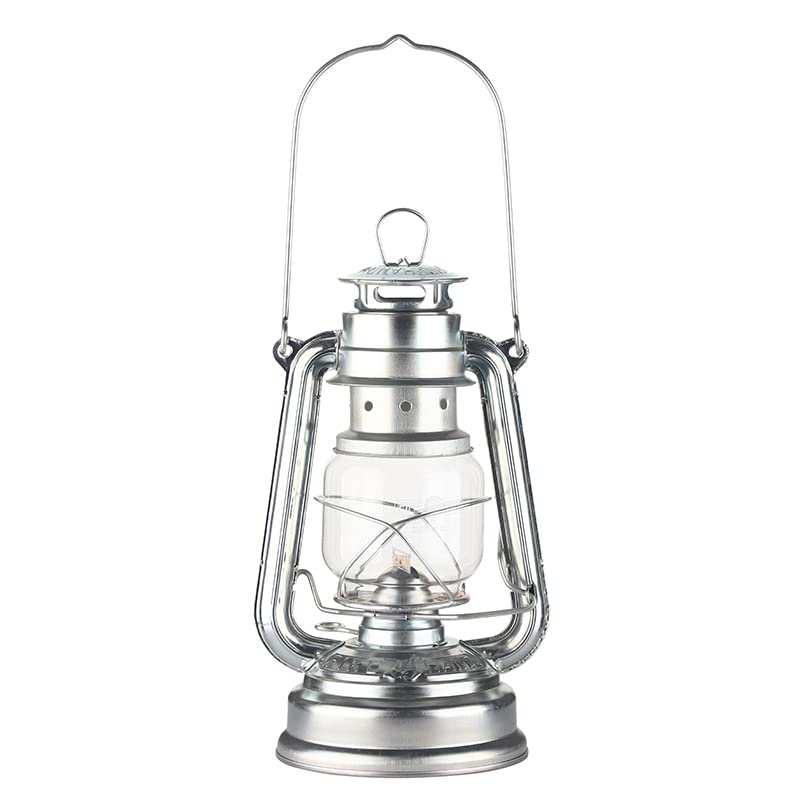 amanigo Iron Kerosene Oil Lamp - Vintage Hurricane Kerosene Lamp for Indoor and Outdoor Use