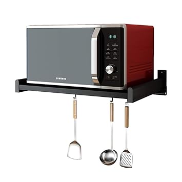 ZMW Espacio de Aluminio Soporte para Microondas,Montadas en la ...