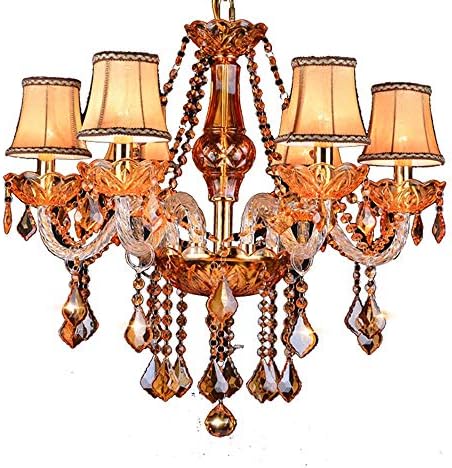 クリスタル 調 ガラス シャンデリアシーリングライト 6灯 E14口金 照明 照明器具 天井照明 アンティーク シンプル 付与 Led かわいい インテリア 電気 ライト おしゃれ ダイニング用 ゴージャス 可愛い シーリング 姫系 食卓用