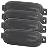 Go2buy-4-Pack-Boat-Fenders-Bumper-Boat-Docking-Protection-Heavy-Duty-Black