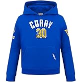 Pro Standard Big Boys NBA Golden State Warriors Stephen Curry #30 Classic Player Pull Over Hoodie Royal Blue M