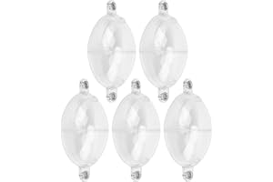 Fishing Controller, Fishing Float Ball High Recognition High Sensitivity Bubble Floats Fish Tackle for Fishing(Transparent Wh