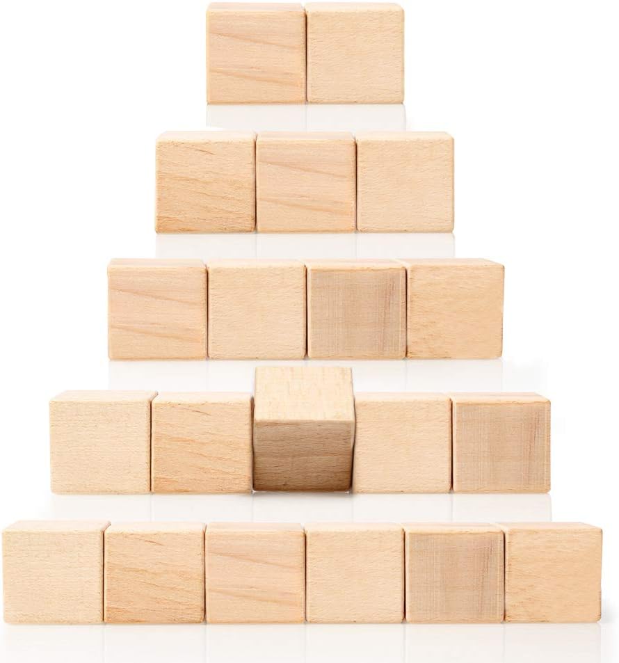 blank blocks for baby shower