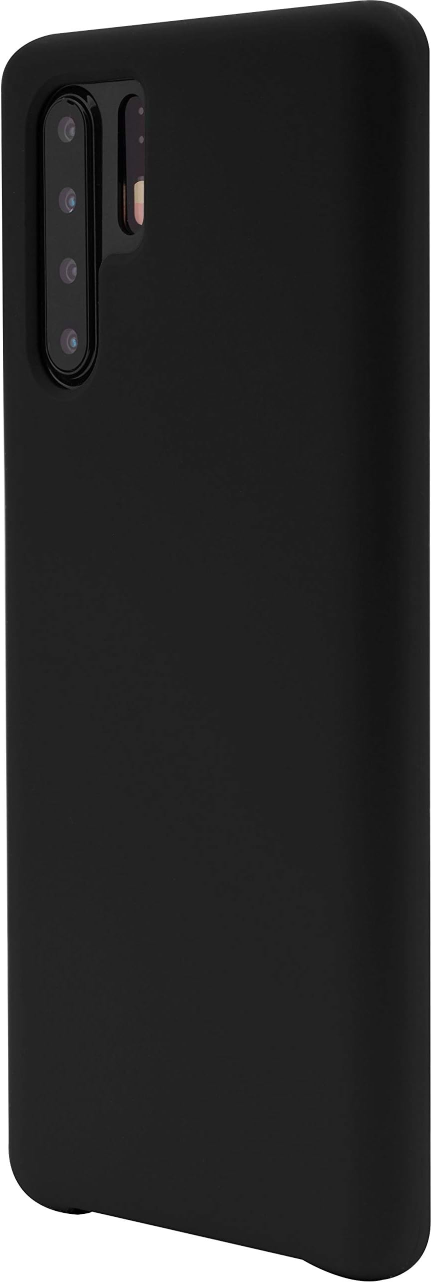 JT Berlin Liquid Silicone Case Protective Cover Steglitz for the Huawei P30 Pro - black ["liquid silicone" I Microfiber Lining I Qi compatible] - 10444