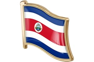 vmcoatdu Country Flag Pin Badge International Travel Brooch Metal Alloy Souvenir Pin for Hat Clothes Backpack