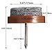 40pcs Round Heavy Duty Nail-on Felt Pad for Furniture Chair Table Leg Feet Floor Protectors Slide Smoothly (Brown, Pad Diameter 20mm)