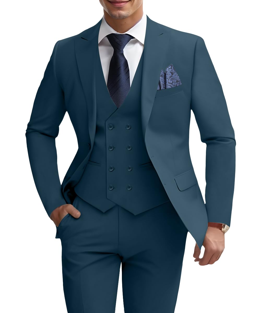 Men Slim Fit Suit Wedding Suit Business Suits Set