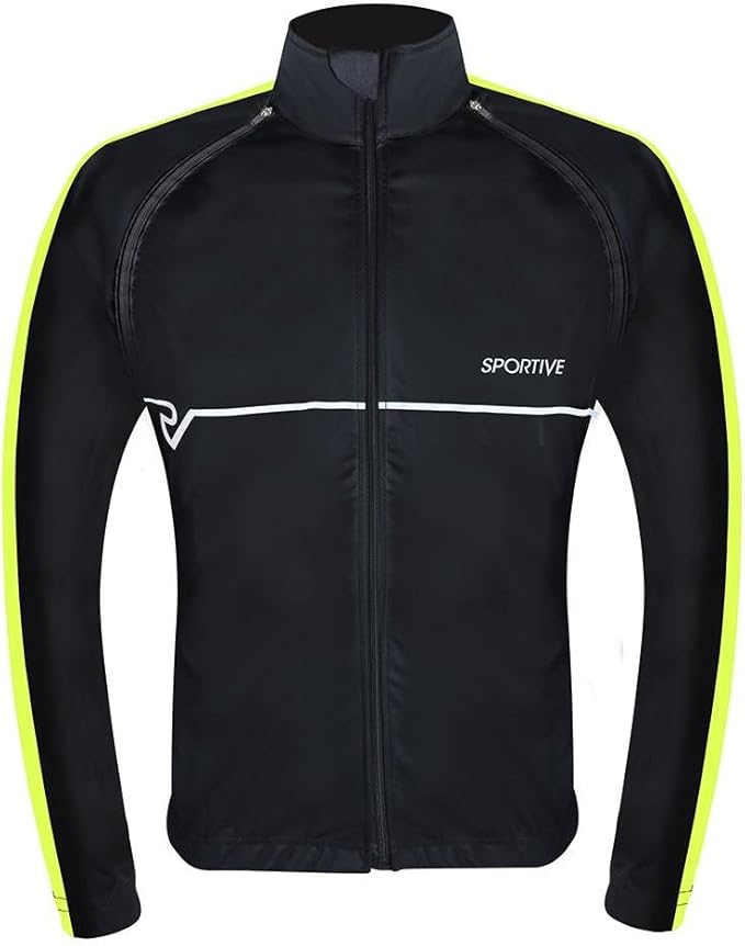 Proviz Herren Sportliche Jacke Mit Reflektierenden Details Schwarz Xx Large Amazon De Bekleidung