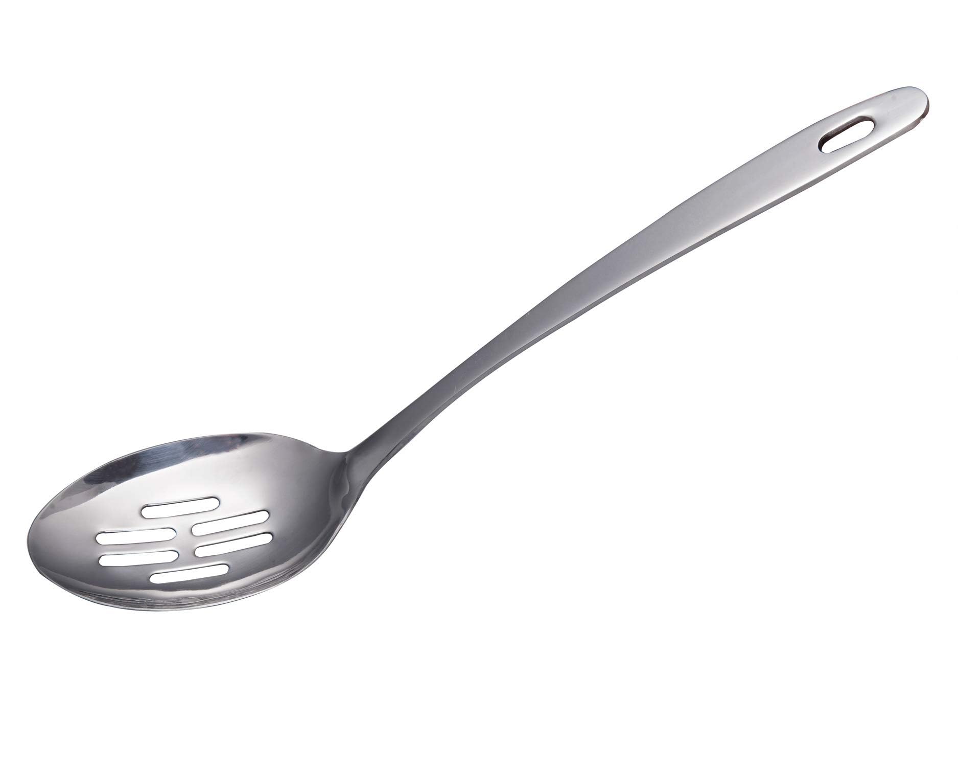 IMEEA Slotted Spoon Stainless Steel Cooking Spoon Kitchen Serving Spoons, 12.8inch/32.5cm