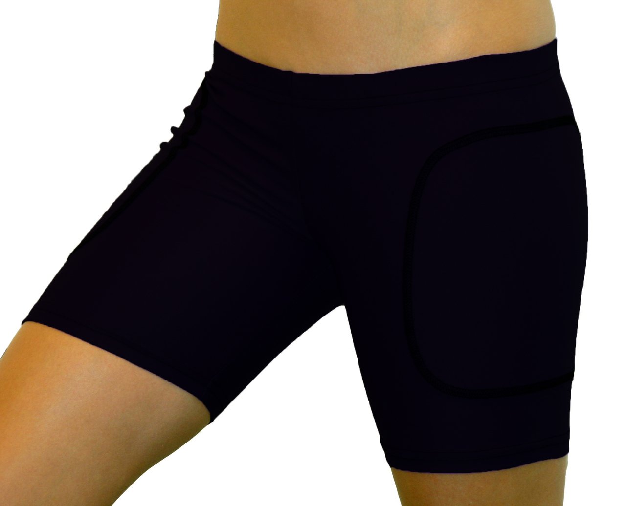 Enhanced Solid Colored Softball Sliding Shorts on Galleon Philippines