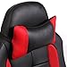 Office Chair Ergonomic PC Gaming Chair Cheap Desk Chair Executive Task Computer Chair Back Support Modern Executive Adjustable Arms Rolling Swivel Chair for Women, Men(White)