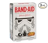 BAND-AID Adhesive Bandages, Star Wars Collection, Assorted 20 ea ( Pack of 3)