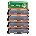 GREENSKY 4Pack New Compatible Brother TN630 TN660 Toner Cartridge Black for Brother HL-L2340DW HL-L2300D HL-L2380DW MFC-L2700DW L2740DW DCP-L2540DW L2520DW HL-L2320D MFC-L2720DW L2740DW Printer