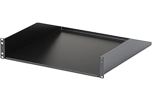 StarTech.com 2U Server Rack Shelf - Universal Rack Mount Cantilever Shelf for 19" Network Equipment Rack & Cabinet - Heavy Du