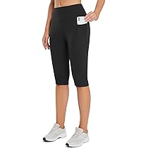BALEAF Capri Leggings for Women Knee 