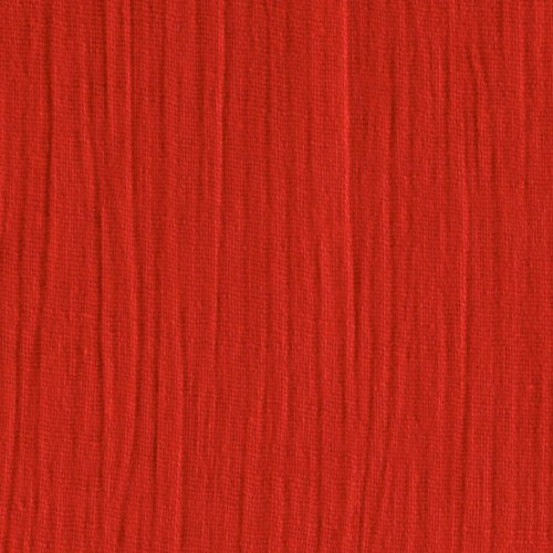Ben Textiles Inc. Island Breeze Gauze Red Fabric By The Yard
