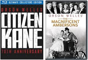 Citizen Kane (Amazon Exclusive 70th Anniversary Ultimate Collector's Edition + The Magnificent Ambersons on DVD) [Blu-ray]