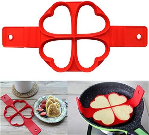 Pancake Mold, 100% Non-Stick, Egg Mold Shaper, Kitchen Tool (Applicable to Pan)