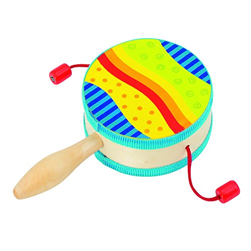 Goki 61916 - Musikinstrument - Bettlertrommel