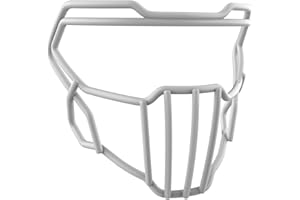 VICIS ZERO2 SO-215T Football Facemask for VICIS ZERO2 Football Helmets, Tubular Stainless Steel, White