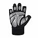 Workout Gloves, Light Microfiber & Anti-Slip Silica Gel Grip Gloves for Weightlifting, Training, Cross Fit, Fitness and ExerciseSilverL