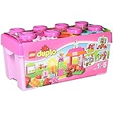 LEGO Duplo 10571 - Große Steinebox Mädchen, Spielzeug mit Lerncharakter für Babys