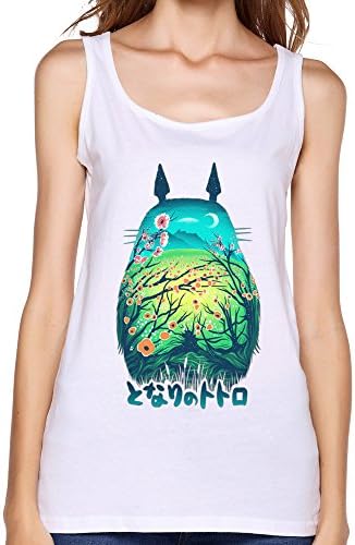 My Neighbor Totoro Animage Anime Grand Beautiful Women Sleeveless Tank Top Physical