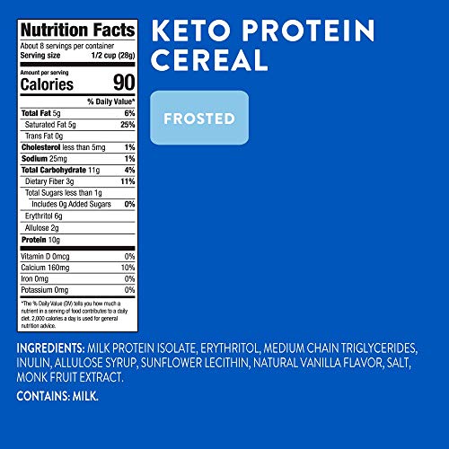 HighKey Keto Protein Breakfast Cereal Zero Sugar • Bhanza 2021