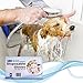 Disposable Poly Gloves, One Size Fits All, 500 ct, Great for Food Preparation, Latex Free, BPA Free Vinyl Gloves