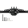 LCX Racing 1/10th RC Crawler Car Front Rear Axle Housing w/Differential Cover for RC Car Axial SCX10 II 90046 90047, Upgrades Parts Accessories