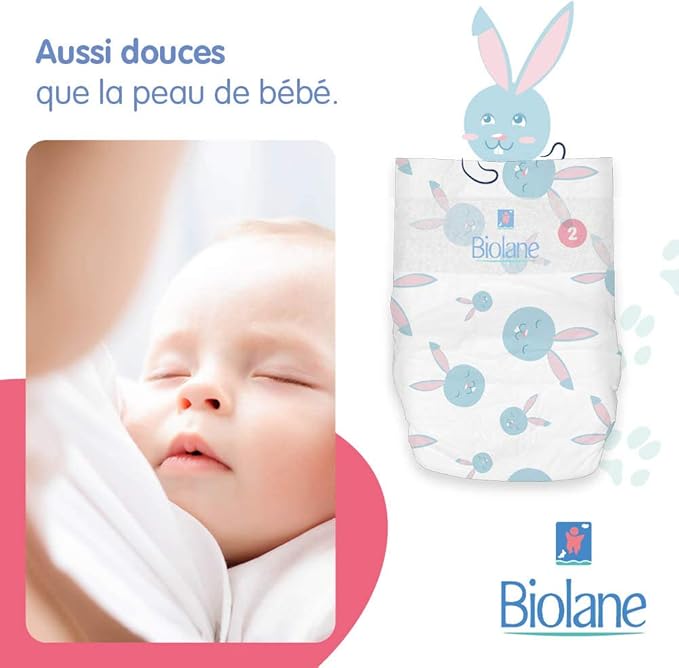 Biolane Couches Eco Responsables Taille 2 3 6 Kg 0 Fuite Pendant 12h Pack 1 Mois 168 Couches Fabriquees En France Amazon Fr Hygiasne Et Soins Du Corps