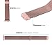 Apple Watchband, Perman Milanese Magnetic Loop Stainless Steel Watch Band Strap for Apple Watch 38mm Rose Gold