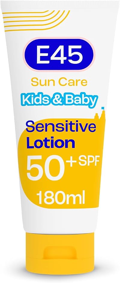 E45 Kids & Baby Sun Lotion SPF 50+ Sensitive Skin 180 ml Avocado Oil