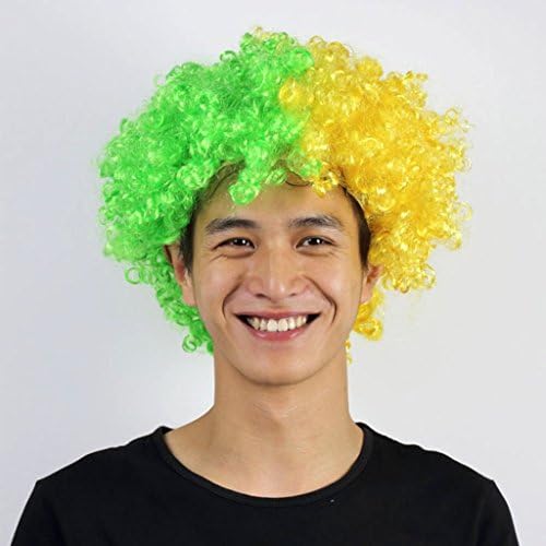 Halloween wig props color headgear carnival props comfortable breathable party headdress (Color : 3)