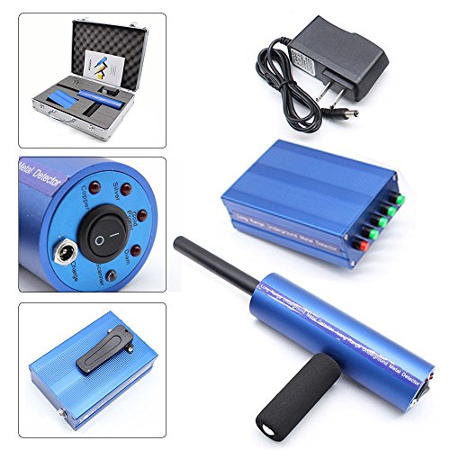 NOPTEG Long Range AKS Gold and Diamond Detector Metal Detectors Gold Detector AKS 3D Metal Detector Machinery (Blue)