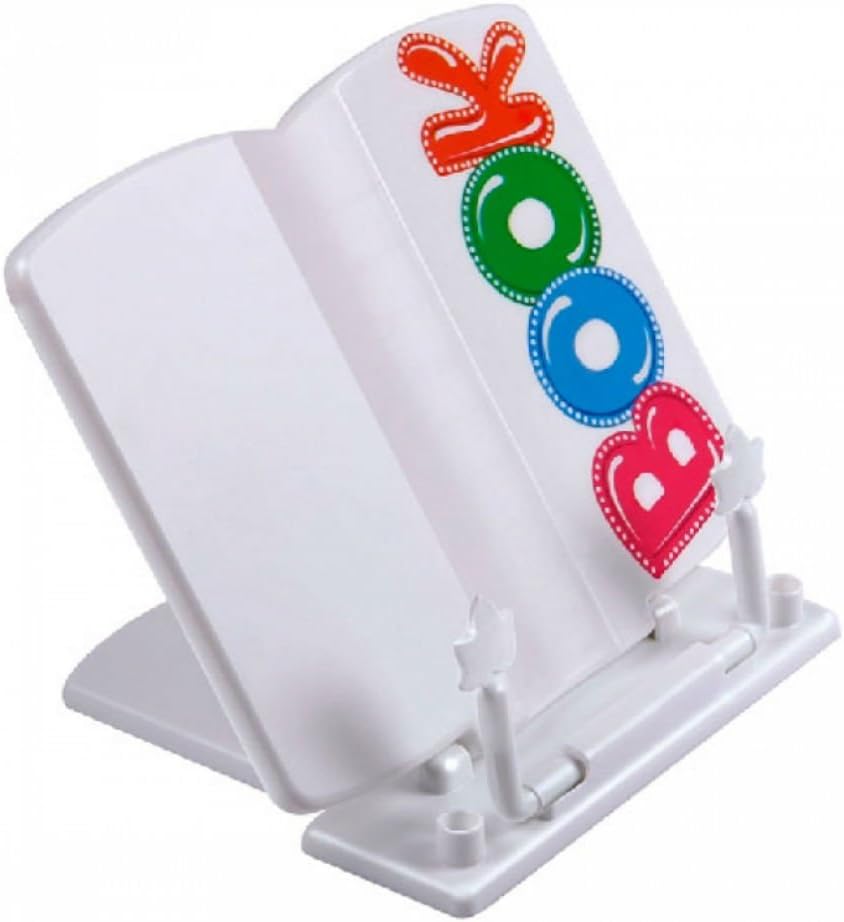 Book Stand Holder - Kids Portable Adjustable Plastic Holder for Reading at Home or School, Kids Book Stand for Book, Drawings or Music Notes