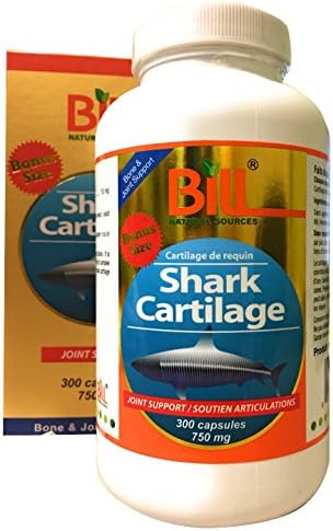 Bill Natural Sources Shark Cartilage, 300 capsules