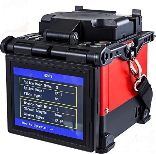 Empalmador de fusión de fibra óptica